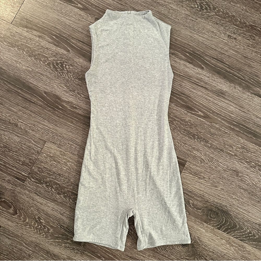 The Naked Wardrobe The NW Sleeveless Funnel Neck Romper
